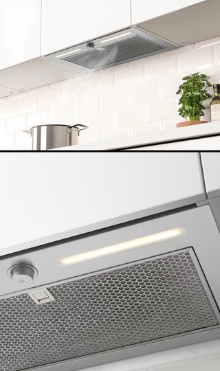 Campana Balay 53cm y extractor integrado ikea 60cm