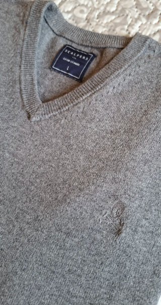 Jersey Scalpers Hombre Gris Talla L