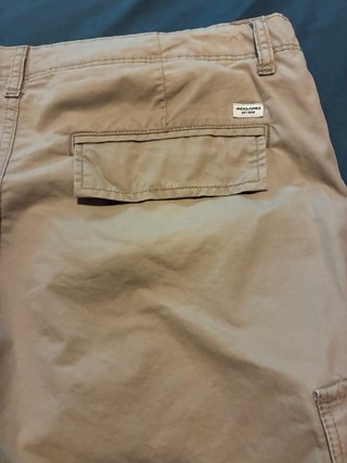 Pantalón cargo Jack & Jones beige
