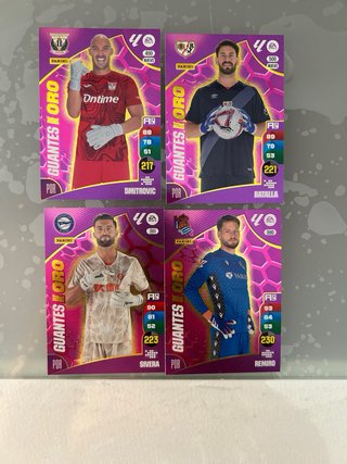 Lote de cromos de futbol adrenalyn XL 2024-25