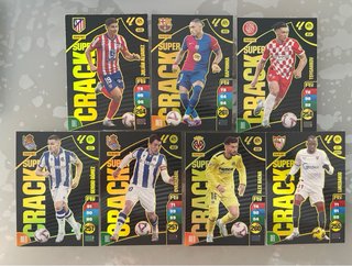 Lote de cromos de futbol adrenalyn XL 2024-25