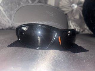 Gafas de sol Emporio Armani negras y naranjas