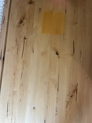 Mesa plegable de madera