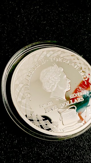 Tokelau 2022 Sagittario 5 Dollari 1 Oncia Argento
