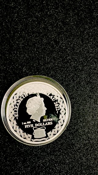 Tokelau 2022 Sagittario 5 Dollari 1 Oncia Argento