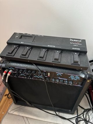 Acordeón Roland FR-5 con Accesorios