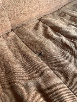 Sofá Cama Tela y Madera