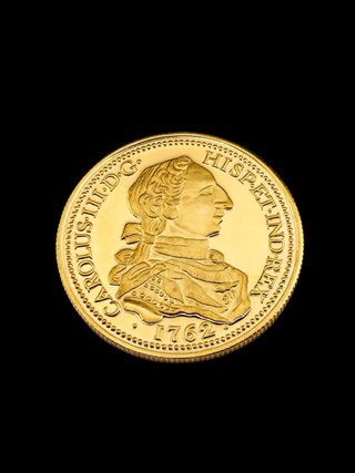 Moneda 8 Escudos Carlos III 1762 Plata 999 | 25g