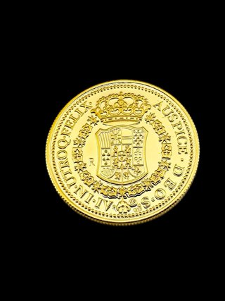 Moneda 8 Escudos Carlos III 1762 Plata 999 | 25g