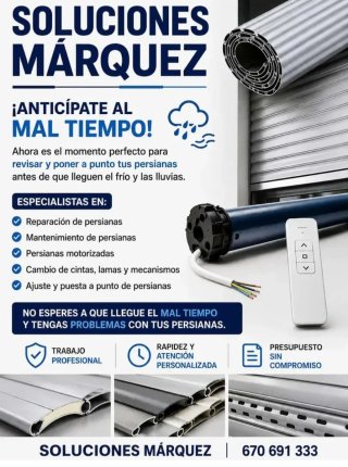 Motorización de Persianas