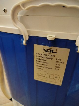 Lavadora VDL Bubblextractor 5 kg. 200w