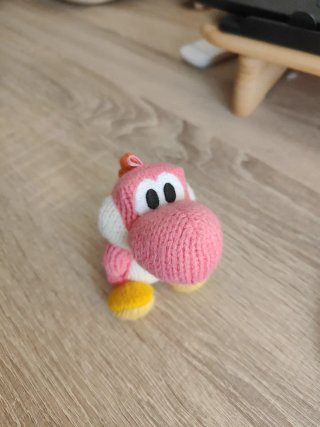 Amiibo Yoshi Rosa Nintendo