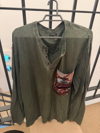 Camiseta Desigual Manga Larga Talla XXL