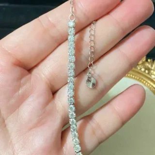 Pulsera Moissanita