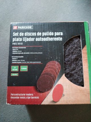 Set discos pulido PARKSIDE PWSZ 38 B3