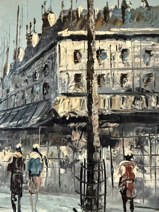 P. Gillette Plaza Montmartre París 80s