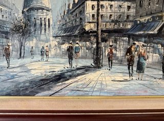 P. Gillette Plaza Montmartre París 80s