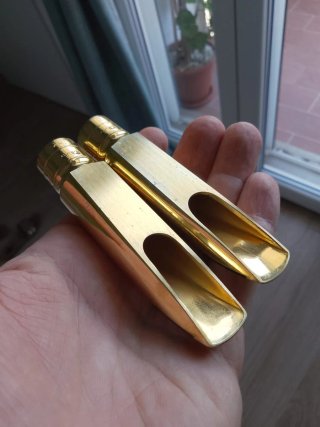 Sax tenore Otto Link NY 7 STM 7* Gold Plated