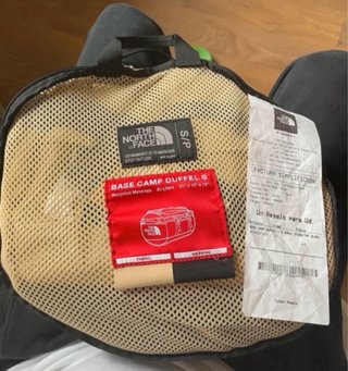Bolsa The North Face Base Camp S Beige