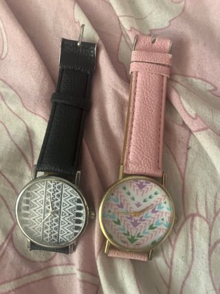 Pack 2 relojes pulsera