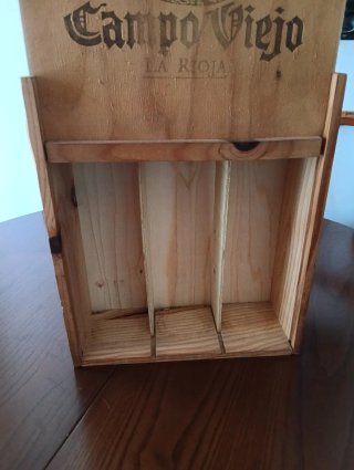 Botellero madera Campo Viejo La Rioja