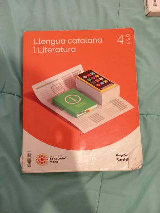Libro de Llengua Catalana y Literatura 4 ESO