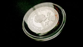 Tokelau 2022 Libra 1 Onza Plata 5 Dollari