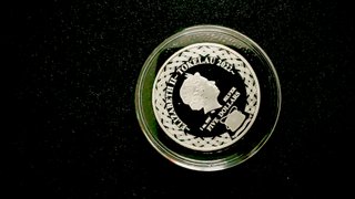 Tokelau 2022 Libra 1 Onza Plata 5 Dollari