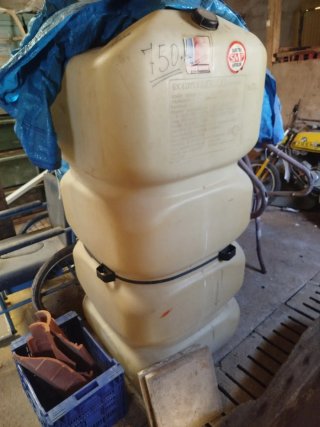 Depósito Gasoil 750L + Bomba Eléctrica