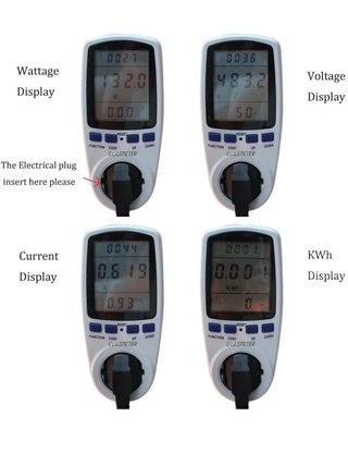 Medidor Consumo Eléctrico COLEMETER LCD
