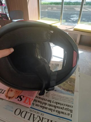 Casco Modular Moto BMW Rojo
