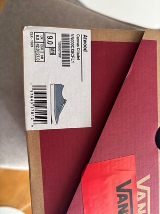 Vans Atwood Canvas Azul Talla 42 Nuevas