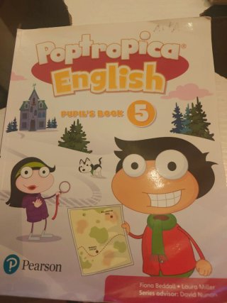 Libro de inglés ,de 5 de primaria buen estado