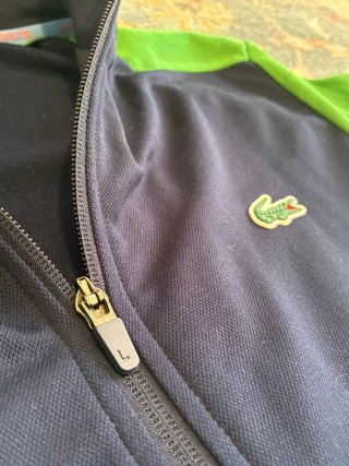 Felpa Lacoste Blu/Verde Talla L