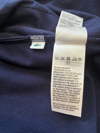 Felpa Lacoste Blu/Verde Talla L