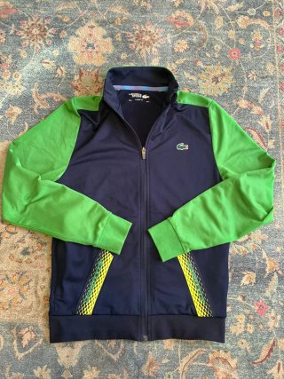 Felpa Lacoste Blu/Verde Talla L