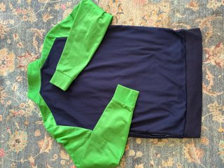 Felpa Lacoste Blu/Verde Talla L