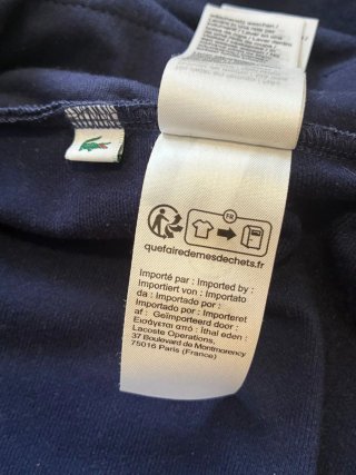 Felpa Lacoste Blu/Verde Talla L