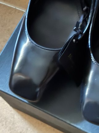 Zapatos de tacón negros Massimo Dutti