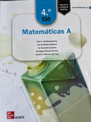 Matemáticas A 4.º ESO