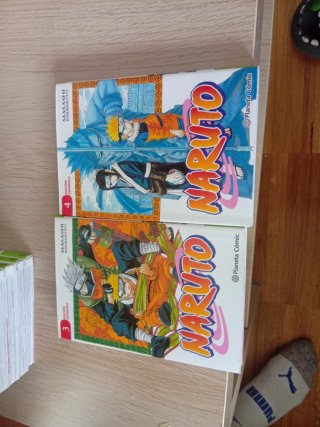 Los primeros 9 mangas de Naruto en Español