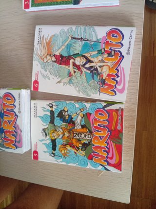 Los primeros 9 mangas de Naruto en Español