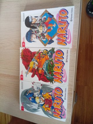 Los primeros 9 mangas de Naruto en Español