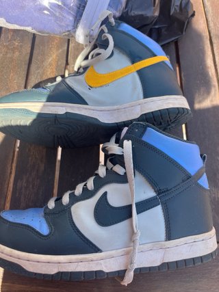 Nike Botas Bajas Azul/Verde Talla [Talla]