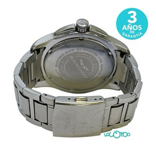 Reloj Sandoz 81327 44mm Cuarzo Acero Azul