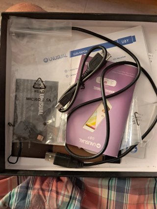 Funda para tablet rosa y blanca