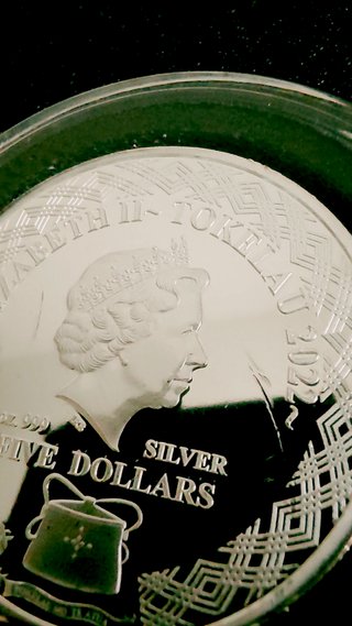 Tokelau 2022 Zodiaco Vergine 5 Dollari 1 Oz Argento