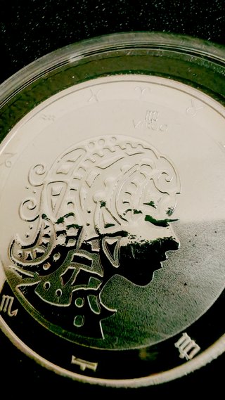 Tokelau 2022 Zodiaco Vergine 5 Dollari 1 Oz Argento