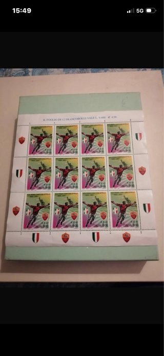 Francobolli Roma 2000/2001 - Foglio 12
