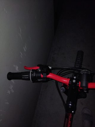 Bicicleta Montaña Niños Naranja + Casco Negro BTW
